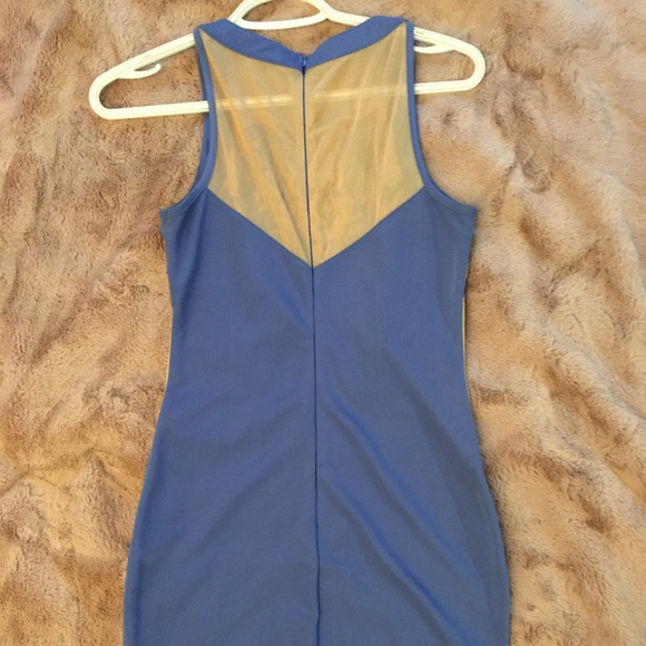 Bodycon robins egg blue dress - S - Picture 6 of 9